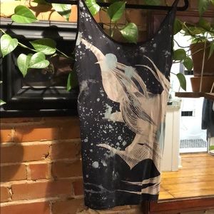 Silk diesel tank top